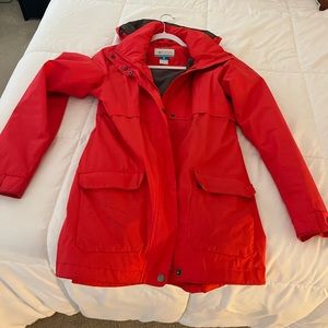 Columbia rain jacket